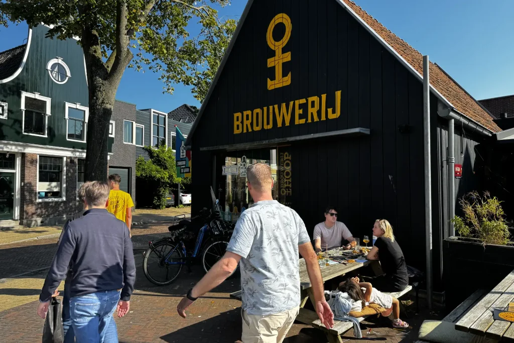 Brouwerij Hoop bezoek proostmannen